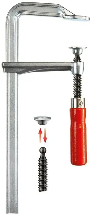 Jetzt Kaufen Ganzstahlschraubzwinge GZ Spann-W.160mm A.80mm Holzgriff BESSEY