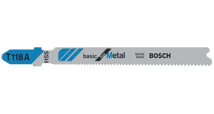 Stichsägeblatt T 118 A Gesamt-L.92mm Zahnt.1,1-1,5mm HSS 5 St./Karte BOSCH Heißes Angebot