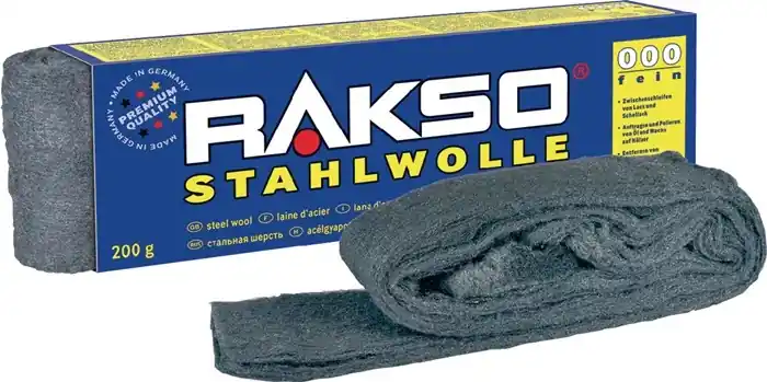 Direkt Vom Hersteller Stahlwolle mittel 0 200g RAKSO