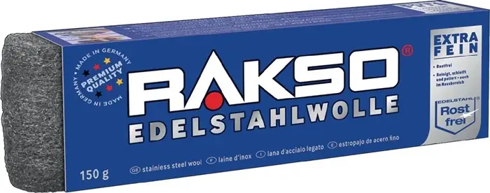 Saisonangebot Edelstahlwolle mittel 3 150g RAKSO