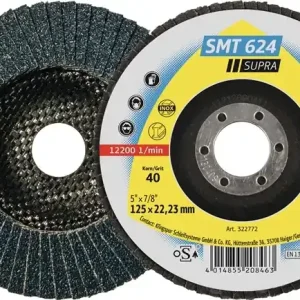 Jetzt Bestellen Fächerscheibe SMT 624 Supra D.125mm K.80 12Grad kon.INOX ZK VE: 10 Stück