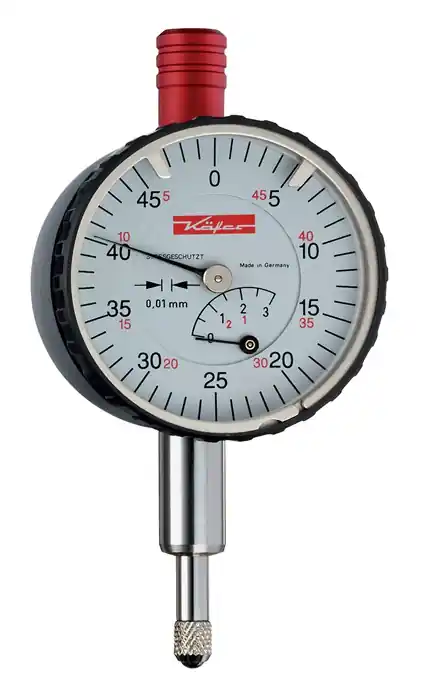 Rabatt Kleinmessuhr KM 4T 3mm Abl.0,01mm o.Stoßschutz KÄFER