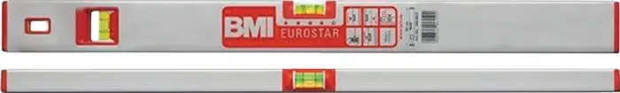 Sonderangebot Wasserwaage EUROSTAR 690 E 60cm Alu.silber ± 0,5mm/m BMI