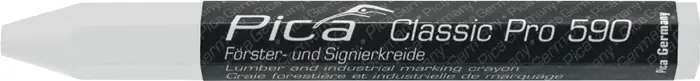 Förster-/Signierkreide Classic PRO 590 weiß papiert 12 St./Schachtel PICA Markenware