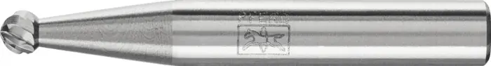 Heißes Angebot Frässtift KUD D.4mm Kopf-L.3mm Schaft-D.6mm HM Verz.3 PLUS PFERD