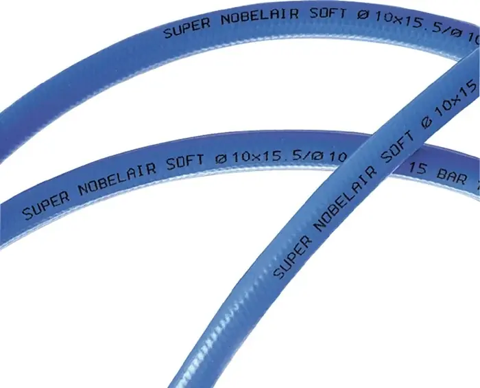Sonderangebot Druckluftschlauch Super Nobelair® Soft ID 6,3mm AD 11mm L.50m blau VE: 50 Meter