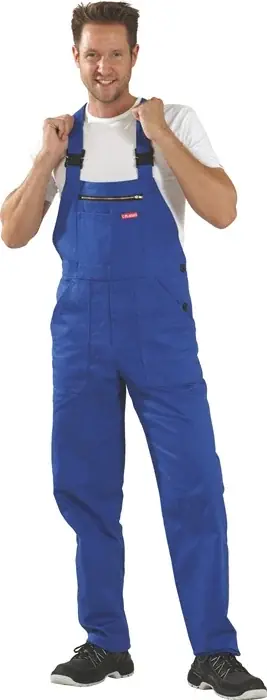 Latzhose BW 290 Gr.50 kornblumenblau PLANAM Neu