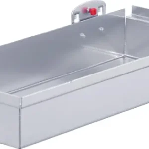 Top-Seller Ablagekasten H55xB320xT135mm alufarben f.Lochplatten RASTERPLAN