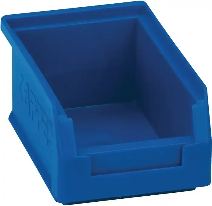 Sichtlagerkasten L160xB105xH75mm PE blau RASTERPLAN Bestpreis