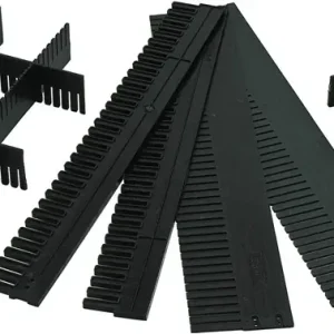 Knallerangebot Unterteiler f.Transportstapelbehälter H.180mm PP anthrazit 10St./Karton LA-KA-PE