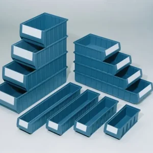 Kracherpreis Regalkasten L400xB117xH90mm blau PP VE: 16 Stück