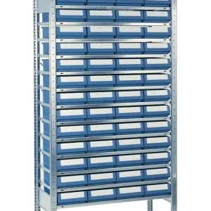 Steckregal H2000xB1000xT400mm Grundregal 14 Stahlböden 56 x 5 Wochenendangebot