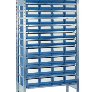 Steckregal H2000xB1000xT300mm Grundregal 12 Stahlböden 32 x 2,16 x 3 Neue Kollektion