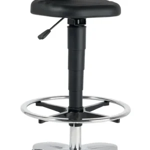 Neu Sitz-/Stehstuhl Flex Integralschaum Sitz-H.510-780mm m.Fußring ESD BIMOS