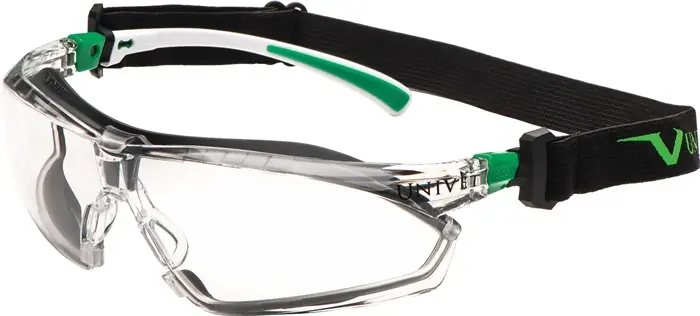 Top-Angebot Schutzbrille 506 UP Hybrid EN 166,EN 170 Bügel weiß grün,Scheibe klar