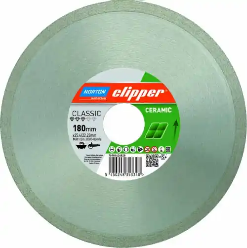 Neu Norton Clipper Diamantscheibe Classic Ceramic