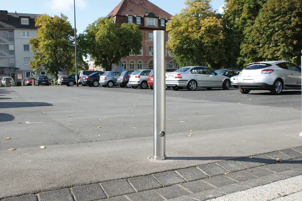 Edelstahlpfosten Ø 89 mm Must-Have