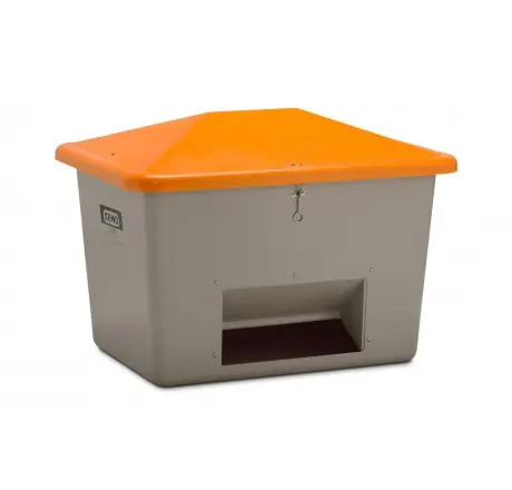 Neue Kollektion CEMO Streugutbehälter mit Vandalismusdeckel
