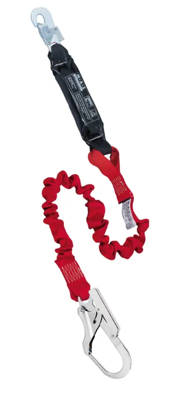 MAS Bandfalldämpfer-Verbindungsmittel FlexBelt 2 Meter mit flexiblen Gurtband und versch. Haken Bestpreis