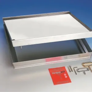 Leichtbau-Schachtabdeckung begehbar mit Wabenplatte geruchs- und wasserdicht keine Betonfüllung notwendig Begrenztes Angebot
