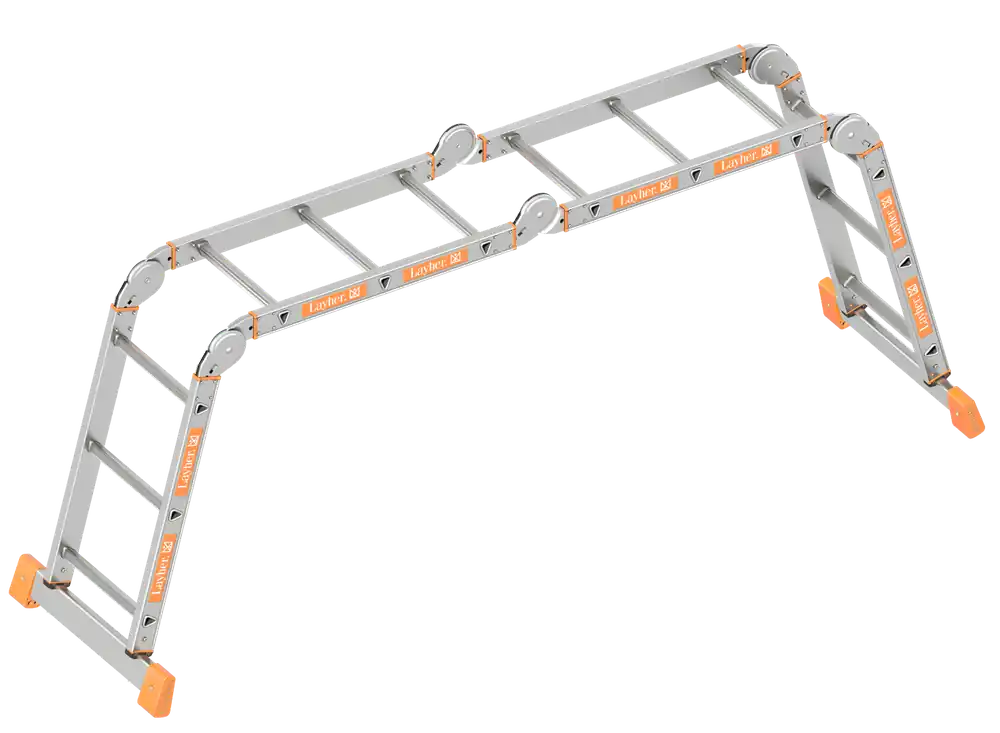 Saisonangebot Layher Kofferraumleiter TOPIC 1057 1,20 - 4,60 Meter