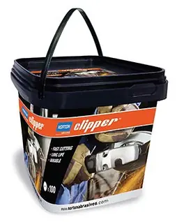 Norton Clipper Metall-Inox Trennscheiben Ø125 x 1,0 mm, 100 Stück Super-Preis