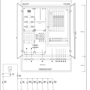 Steidele Anschlussschrank A 250/610-LSL Neu Im Sortiment