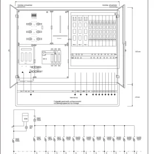 Steidele Anschlussschrank A 500/821-LSL Sonderaktion