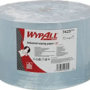 Neue Kollektion Putztuch WYPALL L30 ULTRA 7425 L.ca.380 mmxB.ca.235mm blau Rl.