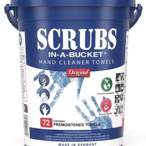 Handreinigungstuch Scrubs o.Eins.v.Wasser 72 St.Eimer SCRUBS Preisknaller