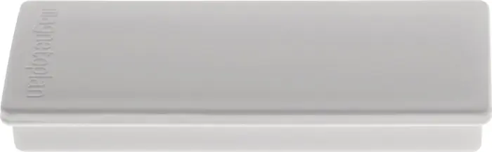 Rechteckmagnet B55xT22xS8mm grau MAGNETOPLAN VE: 10 Stück Echt