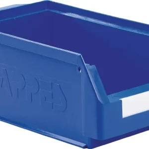 Sichtlagerkasten L350xB200xH150mm PE blau RASTERPLAN Beliebt