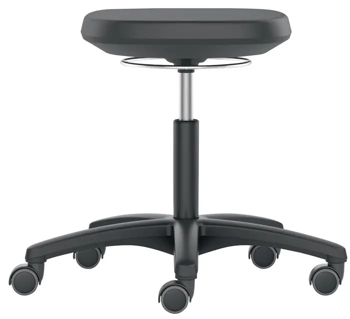 Neue Ware Drehhocker Labsit Rl.Integralschaum Sitz-H.450-650mm BIMOS