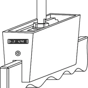 Glasklemmplatte EV1 b.140kg GEZE Meistverkauft