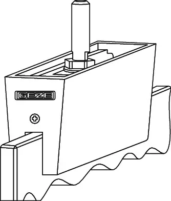 Glasklemmplatte EV1 b.140kg GEZE Meistverkauft
