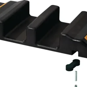 Gummi-Schlauchbrücke L850xB300xH85mm 6 Reflektorstreifen Letzte Chance