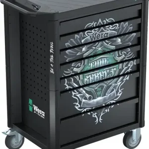 Ausverkauf Werkstattwagen 9700 Tool Rebel B785xT709xH1020mm 1000kg 7 Schubl.78-tlg.WERA