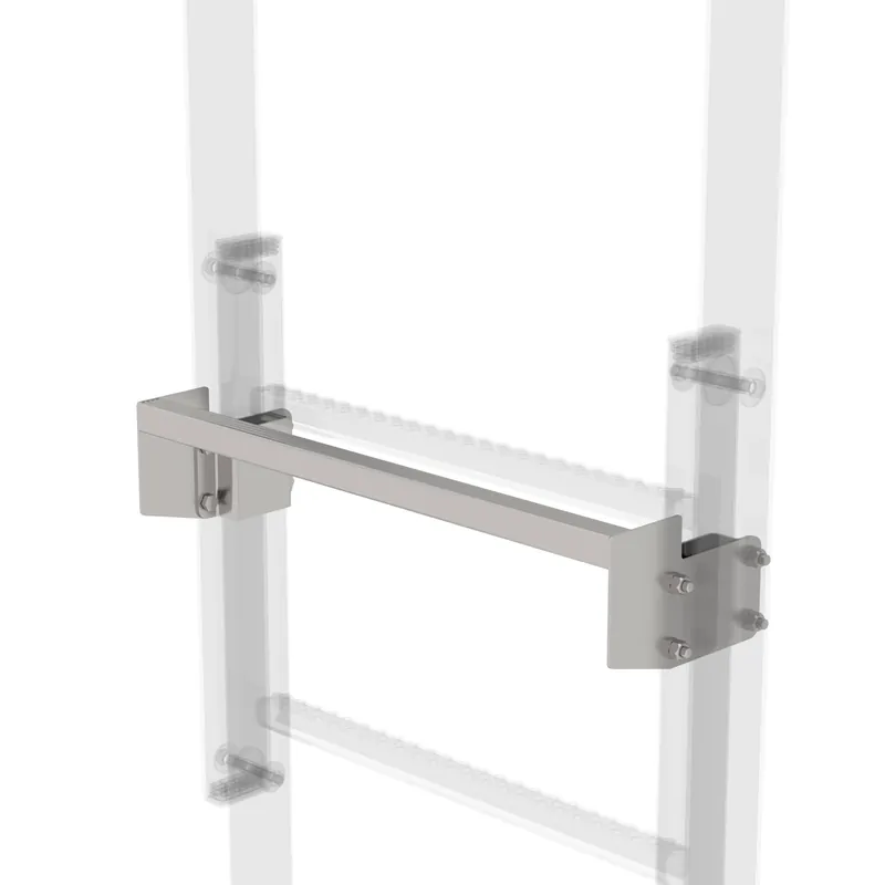 Markenprodukt MUNK Ausstiegstritt Edelstahl Spaltmaß 100mm