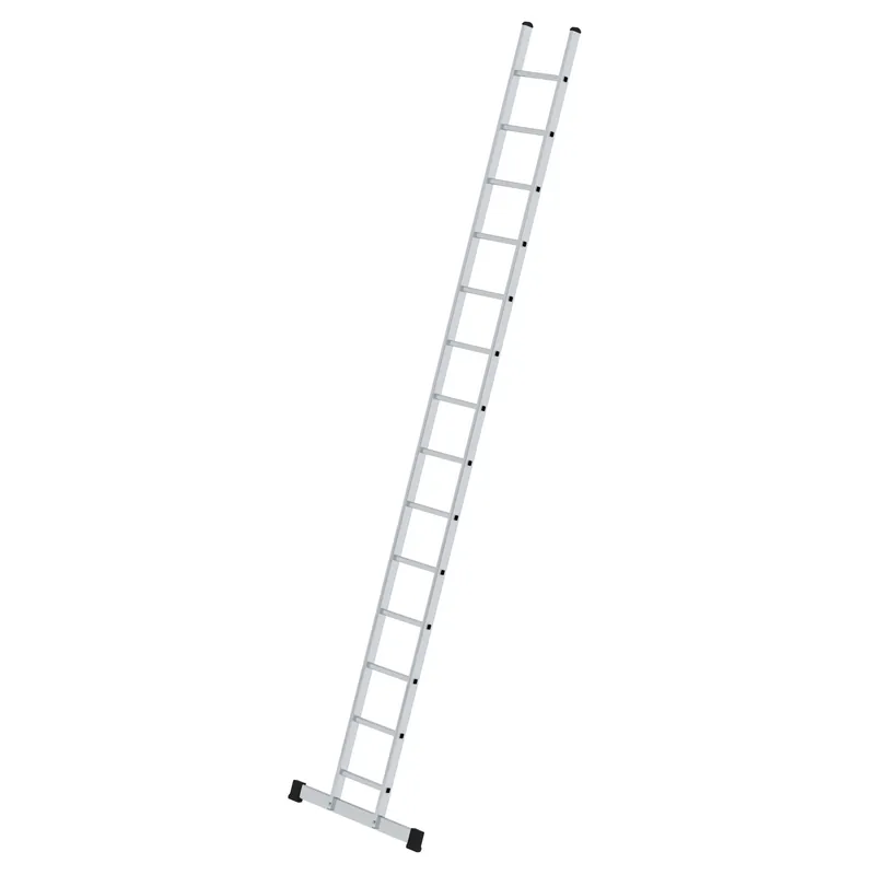 Beliebt MUNK Sprossen-Anlegeleiter 350 mm breit mit Standard-Traverse 14 Sprossen