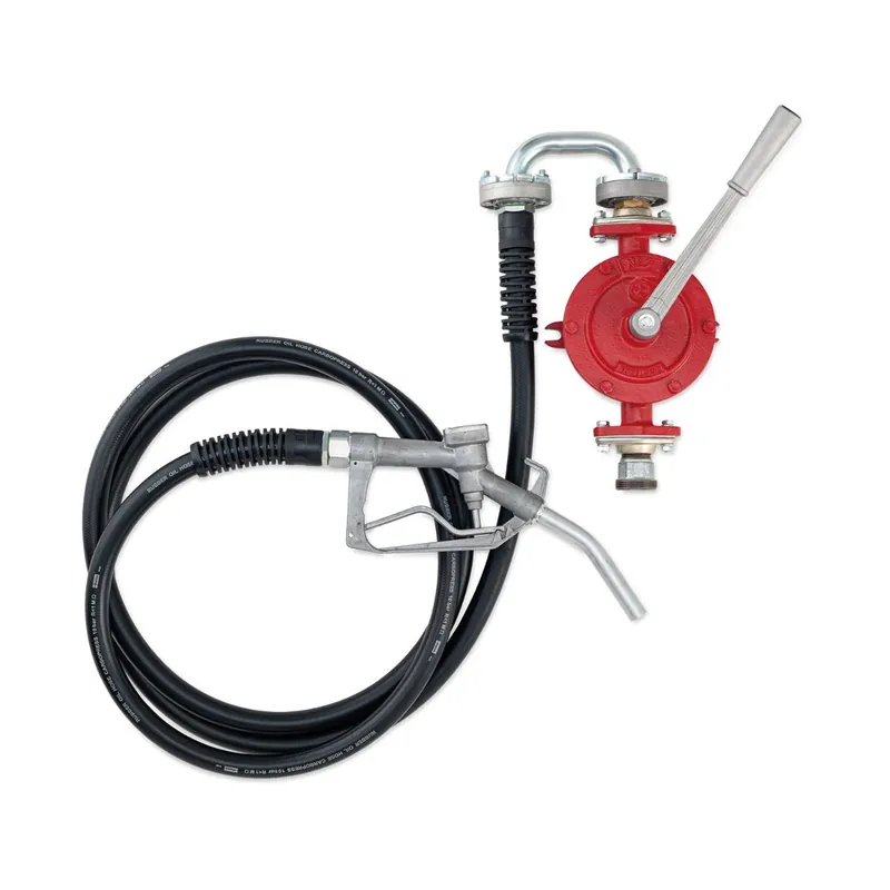 CEMO Handpumpe 30 l/min mit Handzapfventil, 4 m Zapfschlauch, Dichtung Viton Direkt Vom Hersteller