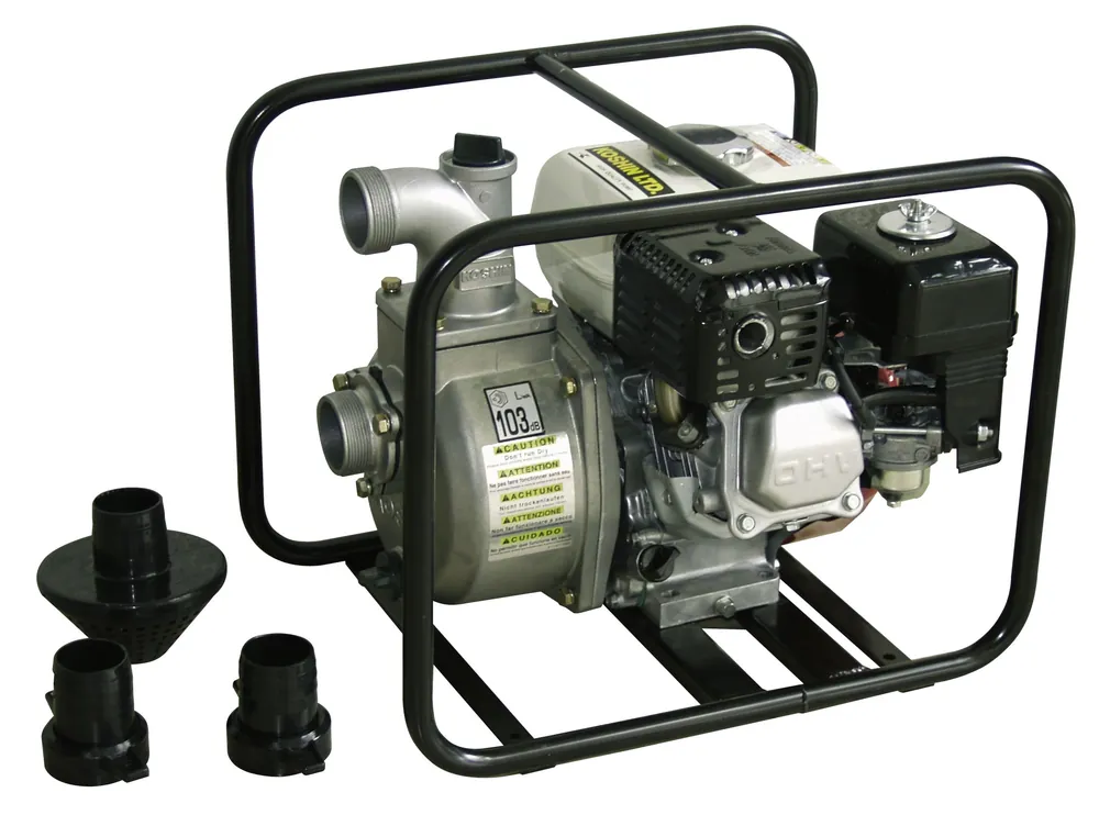 CEMO Motorpumpe mit Honda-Benzinmotor - Förderleistung bis 500 l/min Geprüft