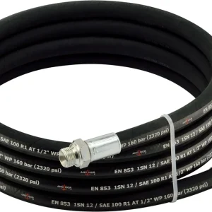 CEMO Druckschlauch ½" für Öl, beidseitig ½" AG - 4 Meter Sonderangebot