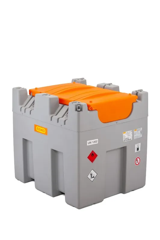 Heißes Angebot CEMO CUBE-Tank Mobil 980 l ohne Pumpe mit Schnellkupplung