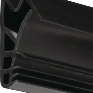Super-Preis Flügelfalzdichtung 1510 SCF L.5m z.Einfräsen Silik.blk schwarz ELLEN