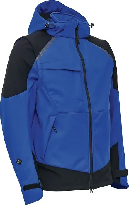 Top-Seller Softshelljacke WORKING XTREME Gr.L königsblau/schwarz ELKA RAINWEAR