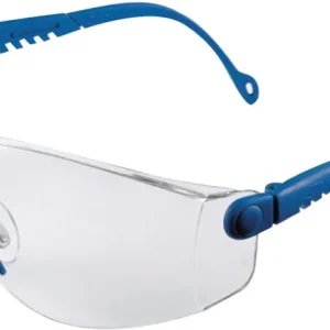 Nur Heute Schutzbrille Op-Tema EN 166-1FT Bügel blau,Scheibe klar PC HONEYWELL