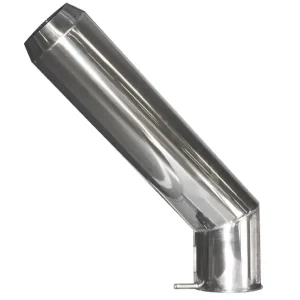 REMKO Spezialabgasrohr, 1m lang 45 GR, Edelstahl, d:200mm 1072300 Neu Im Sortiment