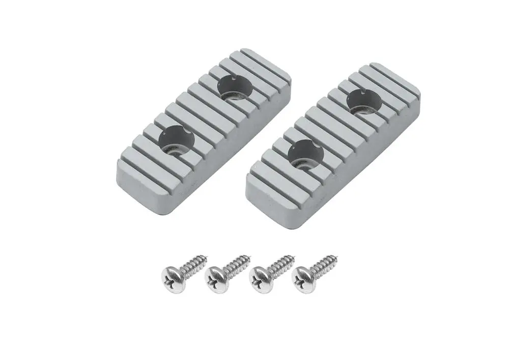 Bestseller HYMER Gummianlegerset für Sprossen- und Stufenleitern, 2 Anleger inkl. Befestigungsmaterial