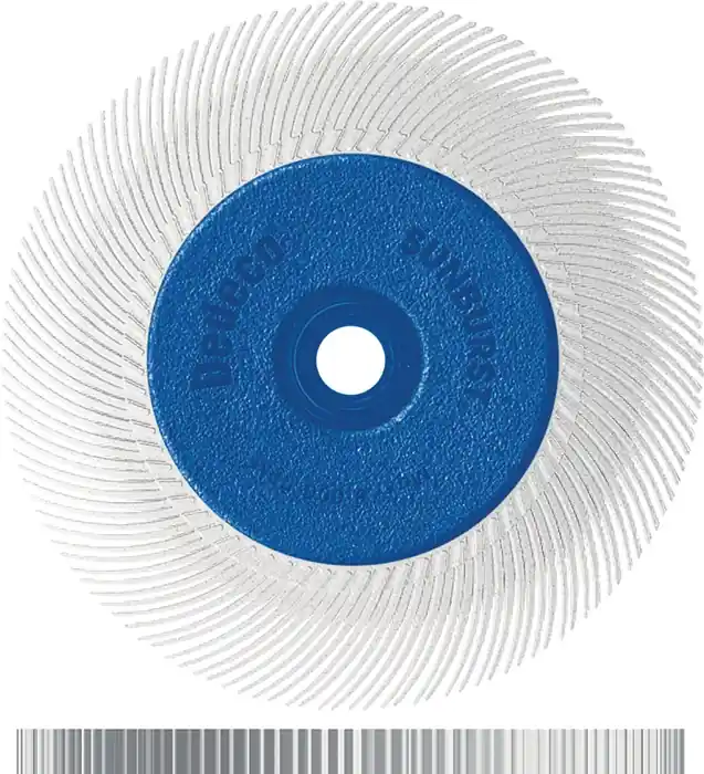 Zertifiziert Radialbürste SUNBURST Ø152xB12,7x25,4mm 120 Alox/Korund TYROLIT