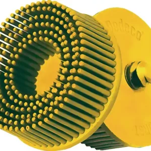 Sale Radialbürstenscheibe Sunburst D.51mm K.80 A80 CRS B.51 gelb 25000min-¹ TYROLIT